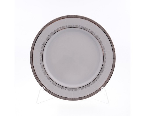 Набор тарелок Thun Опал Платиновая лента 19 см