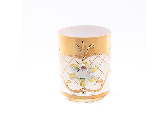 Набор стопок для водки 60 мл Bohemia Crystal Лепка Белая U-R 6 шт