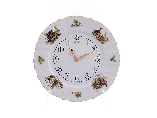 Часы круглые 27 см Бернадотт Охота