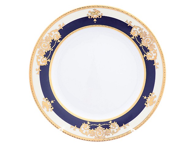 Набор тарелок Яна Кобальтовая лента Thun 21 см 6 шт