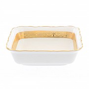 Салатник квадратный 16 см Мария Луиза Матовая полоса Carlsbad