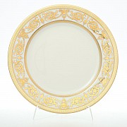 Набор тарелок 20 см Falkenporzellan Constanza Crem Imperial Gold 6 шт
