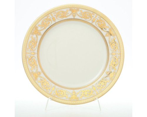 Набор тарелок 20 см Falkenporzellan Constanza Crem Imperial Gold 6 шт