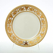 Набор тарелок 17 см Falkenporzellan Constanza Crem Imperial Gold 6 шт