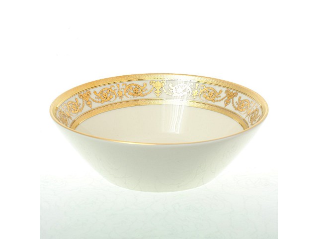 Набор салатников 19 см Falkenporzellan Constanza Crem Imperial Gold 6 шт
