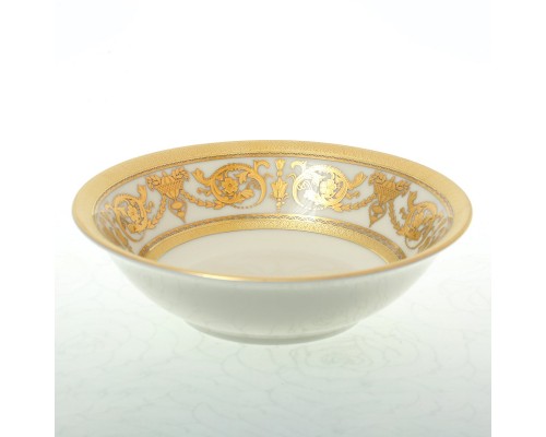 Набор салатников 14 см Falkenporzellan Constanza Crem Imperial Gold 6 шт