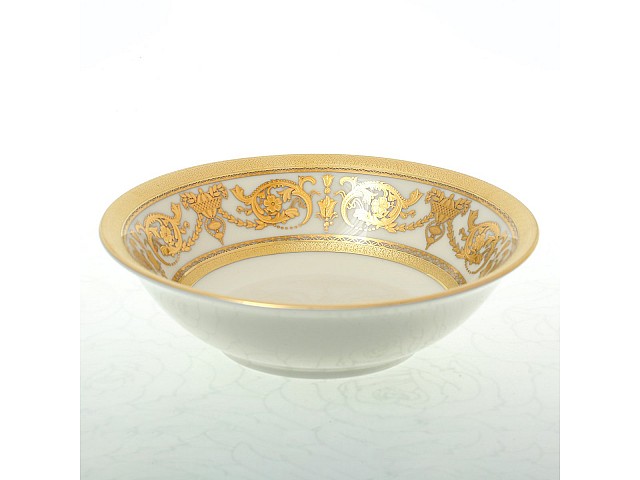 Набор салатников 14 см Falkenporzellan Constanza Crem Imperial Gold 6 шт