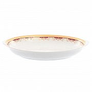 Блюдо для хлеба 34 см Thun Кристина Красная Лилия
