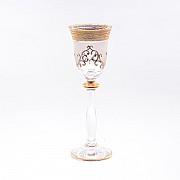 Набор рюмок для водки Версачи Анжела B-G фон Bohemia Crystal