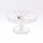 Менажница 17 см на ножке Sonne Crystal