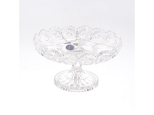 Менажница 17 см на ножке Sonne Crystal