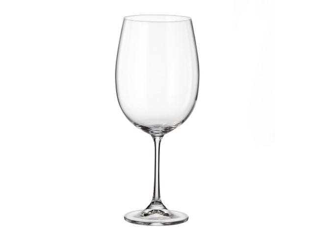 Набор бокалов для вина 640 мл Barbara Crystalite Bohemia 6 шт
