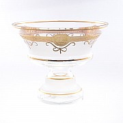 Конфетница 26 см Версаче Богемия А-М Bohemia Crystal