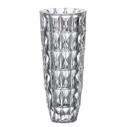 Ваза для цветов 33 см Diamond Crystalite Bohemia широкая