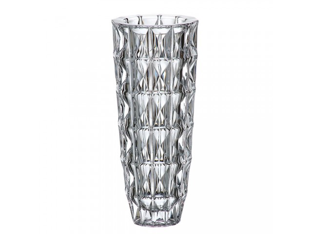 Ваза для цветов 33 см Diamond Crystalite Bohemia широкая