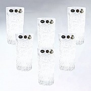 Набор стаканов для воды 350 мл Sonne Crystal 6 шт
