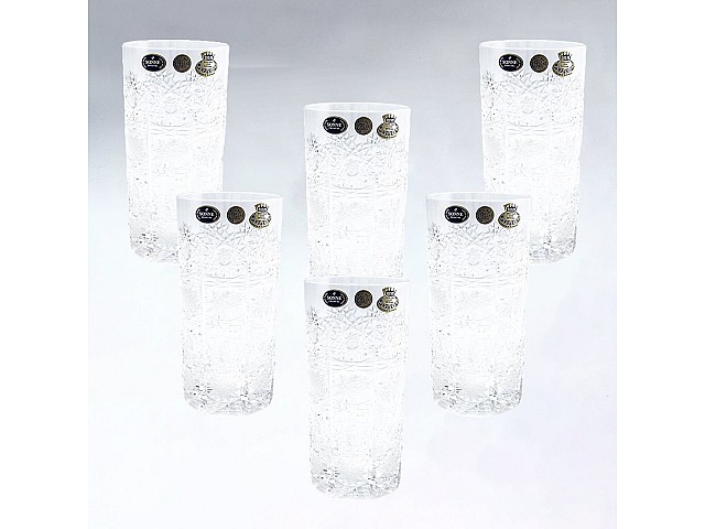 Набор стаканов для воды 350 мл Sonne Crystal 6 шт