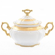 Сахарница Мария Луиза Матовая полоса Carlsbad