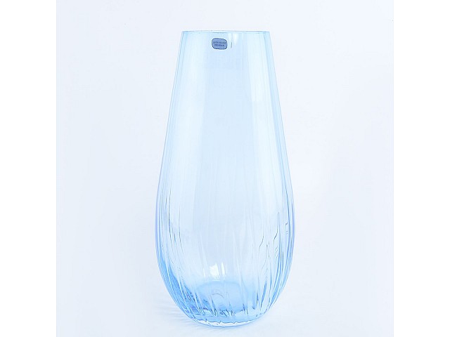 Ваза для цветов 30 см голубая Waterfall Crystalite Bohemia Ваза для цветов 30 см голубая Waterfall Crystalite Bohemia