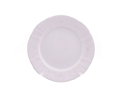 Тарелка 17 см Бернадотт Платиновый узор