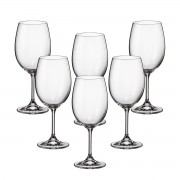 Набор бокалов для вина 450 мл Klara Crystalite Bohemia 6 шт