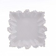 Блюдо 36 см Белый узор Корона Queens Crown