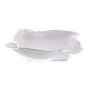 Блюдо 27 см Белый узор Корона Queens Crown