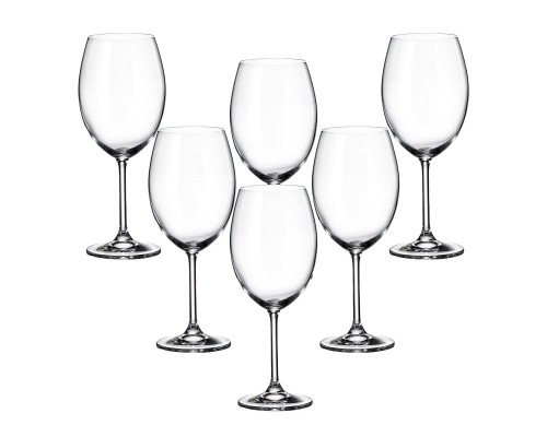 Набор бокалов для вина 580 мл Gastro Crystalite Bohemia 6 шт