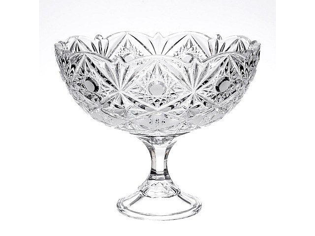 Конфетница на ножке Tucana Crystalite Bohemia 22 см