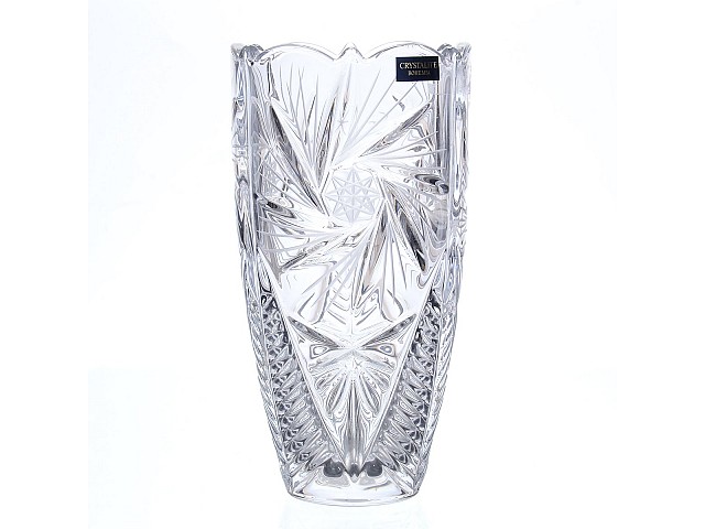 Ваза для цветов Pinwheel Crystalite Bohemia 20 см
