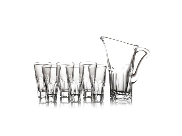 Набор для воды графин со стаканами Apollo Crystalite Bohemia 7 предметов
