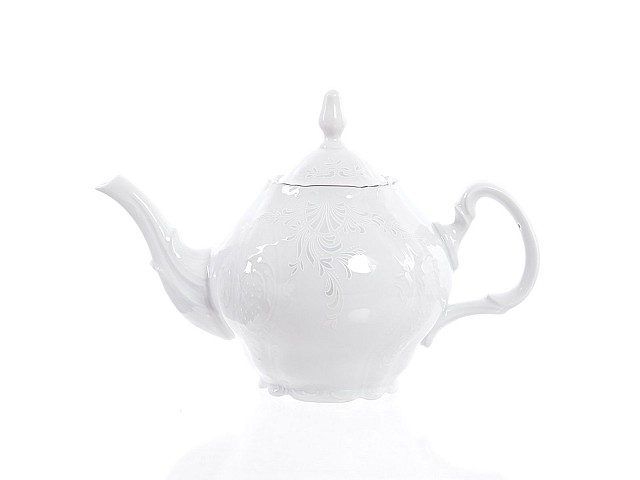 Чайник 0,7 л Бернадотт Платиновый узор