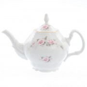 Чайник 0,7 л Бернадотт Серая роза золото