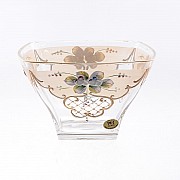 Конфетница белая U-R фон Bohemia Crystal