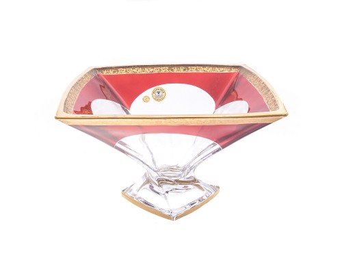 Конфетница 22 см Quadro E-S Bohemia Crystal