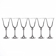 Набор бокалов для вина 350 мл Alexandra Crystalite Bohemia 6 шт