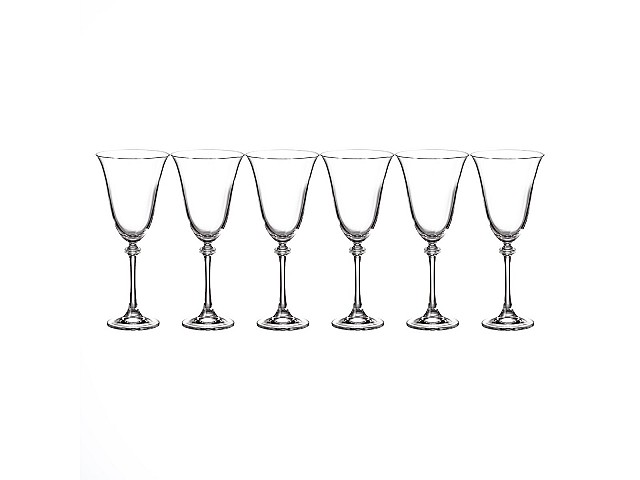Набор бокалов для вина 350 мл Alexandra Crystalite Bohemia 6 шт