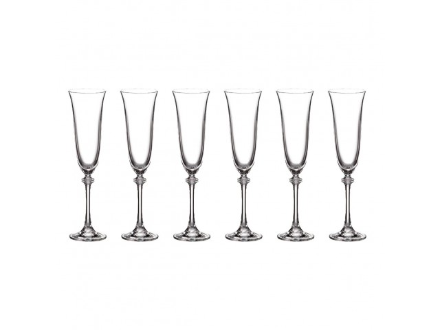 Набор фужеров для шампанского 190 мл Antik Crystalite Bohemia 6 шт