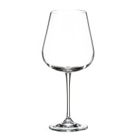 Набор бокалов для вина 670 мл Amundsen Crystalite Bohemia 6 шт