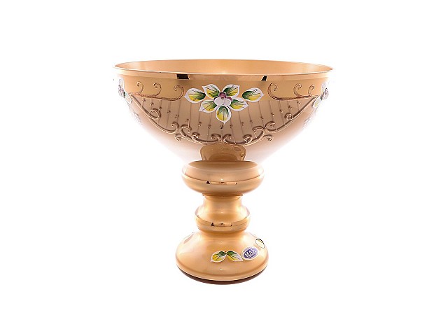 Фруктовница 26 см Лепка золотая Star Crystal 25326