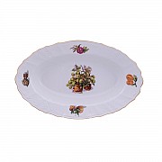 Блюдо овальное 24 см Бернадотт Фрукты