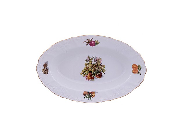 Блюдо овальное 24 см Бернадотт Фрукты