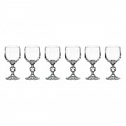 Набор бокалов для вина 150 мл Клаудия Crystalite Bohemia