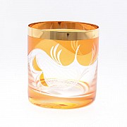 Набор стаканов для виски E-V Bohemia Crystal желтые 280 мл