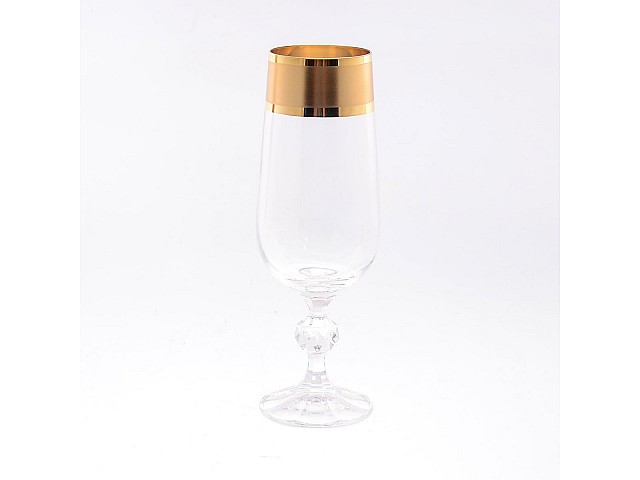 Набор фужеров для шампанского 180 мл Клаудиа Матовый А-М Bohemia