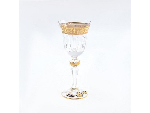 Набор рюмок для водки Max Crystal Золото Bohemia 60 мл хрусталь