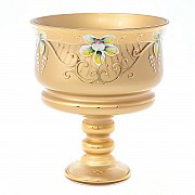 Конфетница 16 см Лепка золотая Star Crystal