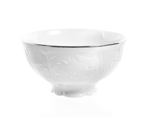 Набор пиал Бернадотт Платиновый узор 360 мл 6 шт