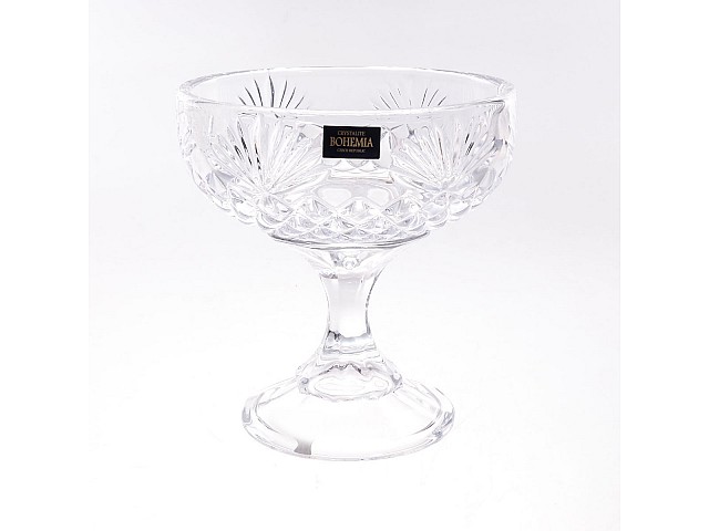 Конфетница на ножке 13 см Vega-Nova Crystalite Bohemia