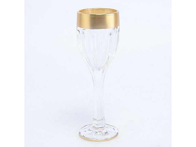 Набор рюмок для водки Сафари Матовая полоса 6 шт BOHEMIA GOLD